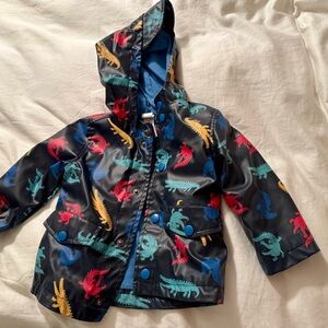 Colorful Dinosaur Raincoat for Kids
